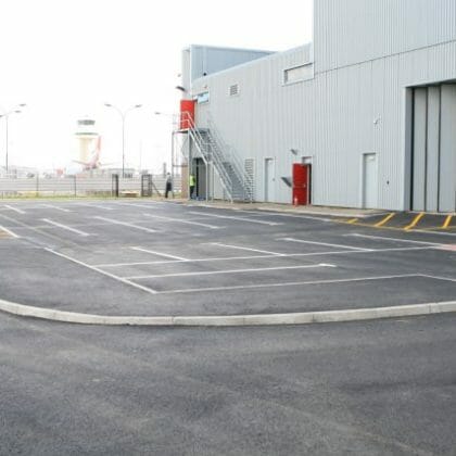 Car park construction - Virgin Atlantic