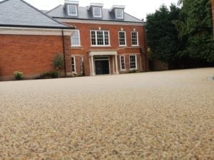 Harvest Fawn Resin Bound Driveway Cobham