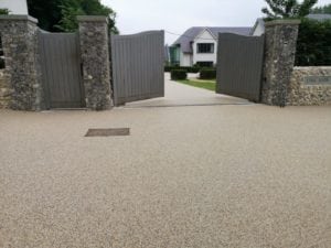 White Marble Resin Driveway Effingham