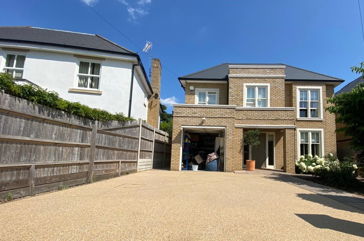 Resin Driveway in Esher, Surrey.