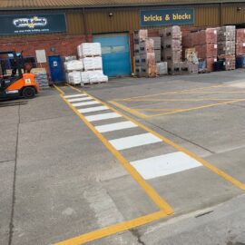 Line Marking in Henley-on-Thames, Oxfordshire