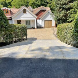 Block Paved Driveway in Leatherhead, Surrey