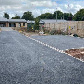 Tarmac Pathway, Road and Parking bays in Alton, Hampshire